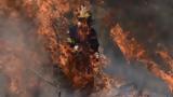 High Alert, Sat,Wildfires Across Much, Greece