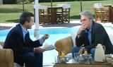 Αλέν Ντελόν, Νίκο Χατζηνικολάου, Ενώπιος Ενωπίω, 2002,alen ntelon, niko chatzinikolaou, enopios enopio, 2002