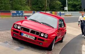 Παλιά, - Δείτε, Lancia Delta Integrale, Nurburgring, palia, - deite, Lancia Delta Integrale, Nurburgring