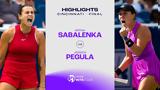 Highlights, Σαμπαλένκα, Σινσινάτι,Highlights, sabalenka, sinsinati