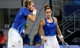 US Open, Κοκκινάκη, Τσιτσιπάς, Γουάνγκ, Σάκκαρη,US Open, kokkinaki, tsitsipas, gouangk, sakkari