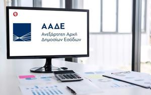 ΑΑΔΕ, Νέο, aade, neo