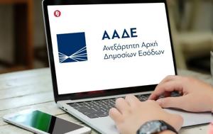 ΑΑΔΕ, Νέο, aade, neo