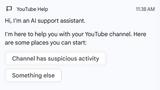 YouTube,AI Chatbot