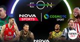 Nova, Υπερθέαμα, 80 LIVE, Novasports, Cosmote Sport,Nova, ypertheama, 80 LIVE, Novasports, Cosmote Sport