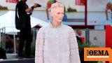 Tilda Swinton, Chanel Haute Couture, Βενετίας,Tilda Swinton, Chanel Haute Couture, venetias