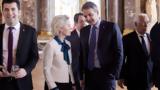 Μητσοτάκης, Λάιεν, - Την, Κομισιόν,mitsotakis, laien, - tin, komision