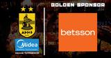 Betsson Χρυσή Χορηγός, Άρη Midea BC,Betsson chrysi chorigos, ari Midea BC