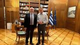 Επίσκεψη Μεϊμαράκη, Μαξίμου -, Μητσοτάκη,episkepsi meimaraki, maximou -, mitsotaki