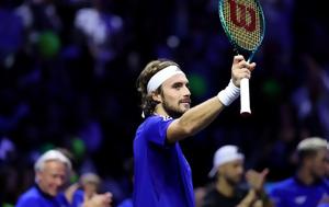 Τσιτσιπάς, Κοκκινάκη 1η, Team Europe, Laver Cup, tsitsipas, kokkinaki 1i, Team Europe, Laver Cup