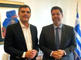 Συνάντηση, Αχαΐας ΝΔ Ανδρέα Τσώκου, Υφυπουργό, Πρωθυπουργώ Θανάση Κοντογεώργη,synantisi, achaΐas nd andrea tsokou, yfypourgo, prothypourgo thanasi kontogeorgi