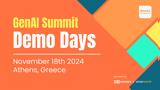 3ο GenAI Summit SE Europe, Αθήνα, 18 Νοεμβρίου,3o GenAI Summit SE Europe, athina, 18 noemvriou