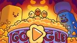 Το google doodle «γιορτάζει» σήμερα το ποπ κορν (!) με ένα αστείο παιχνίδι,