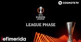 UEFA Europa League, ΠΑΟΚ, Ολυμπιακού, League Phase, COSMOTE TV,UEFA Europa League, paok, olybiakou, League Phase, COSMOTE TV