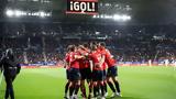 La Liga, Συντριβή, Μπαρτσελόνα 4-2, Παμπλόνα,La Liga, syntrivi, bartselona 4-2, pablona