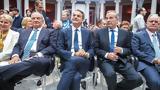 Καραμανλής, Σαμαράς, Μητσοτάκη,karamanlis, samaras, mitsotaki