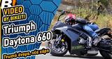 Video Test Ride,Triumph Daytona 660 2024