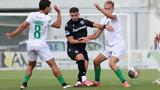 ΠΑΟΚ Β - Μακεδονικός 2-1, Πρώτη, Super League 2,paok v - makedonikos 2-1, proti, Super League 2