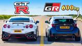 Nissan GT-R Nismo,Toyota GR Yaris 630