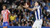 Σοσιεδάδ – Ατλέτικο Μαδρίτης 1-1, Σούσιτς, 84′,sosiedad – atletiko madritis 1-1, sousits, 84′