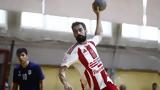 Ολυμπιακός – Βριλήσσια 38-28, Συνεχίζει,olybiakos – vrilissia 38-28, synechizei