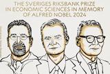 Νόμπελ Οικονομίας 2024, Daron Acemoglu Simon Johnson James A, Robinson,nobel oikonomias 2024, Daron Acemoglu Simon Johnson James A, Robinson