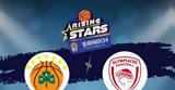 LIVE Streaming, Παναθηναϊκό, Ολυμπιακό, Rising Stars,LIVE Streaming, panathinaiko, olybiako, Rising Stars