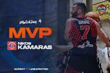 Καμάρας, MVP, Elite League,kamaras, MVP, Elite League