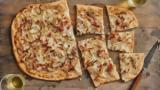 Flammkuchen, Tarte ée, Αλσατίας,Flammkuchen, Tarte ée, alsatias