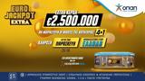 Έξι, Ελλάδα, Eurojackpot Extra,exi, ellada, Eurojackpot Extra