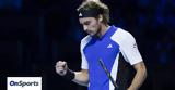 Στέφανος Τσιτσιπάς, Swiss Indoors Basel,stefanos tsitsipas, Swiss Indoors Basel