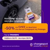 Chargespot | Powered, Protergia –, 28ης Οκτωβρίου, Ελλάδα,Chargespot | Powered, Protergia –, 28is oktovriou, ellada