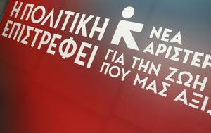 Αριστερά, Προχωρά, 1ο Ιδρυτικό Συνέδριο, – Κανένα, ΣΥΡΙΖΑ, aristera, prochora, 1o idrytiko synedrio, – kanena, syriza