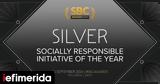 SBC Awards 2024 - ΟΠΑΠ, Silver Award, Socially Responsible Initiative, Year,SBC Awards 2024 - opap, Silver Award, Socially Responsible Initiative, Year