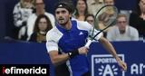 Στέφανος Τσιτσιπάς, Paris Masters -Νίκησε, Ταμπίλο 2-0,stefanos tsitsipas, Paris Masters -nikise, tabilo 2-0