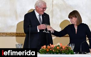 President Sakellaropoulou, German President Steinmeier