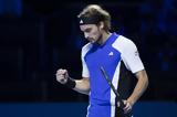 Τσιτσιπάς – Σερούντολο, Μάχη, Paris Masters,tsitsipas – serountolo, machi, Paris Masters