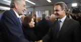 Χειραψίες Μητσοτάκη, Σαμαρά, Καραμανλή, Φιλοθέη,cheirapsies mitsotaki, samara, karamanli, filothei