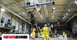 Greek Basketball League, Νίκες, Άρη Καρδίτσα, ΠΑΟΚ,Greek Basketball League, nikes, ari karditsa, paok