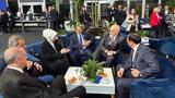 Τετ, Μητσοτάκη - Ερντογάν - Χριστοδουλίδη - Ράμα, Βουδαπέστης,tet, mitsotaki - erntogan - christodoulidi - rama, voudapestis