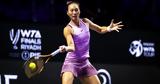 WTA Finals, Πρώτη, Ζενγκ,WTA Finals, proti, zengk