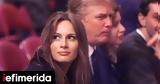 Μελάνια Τραμπ, Ντόναλ Τραμπ,melania trab, ntonal trab