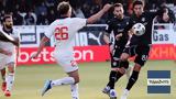 ΟΦΗ-Καλλιθέα 2-2, Πήρε, Γεντί Κουλέ,ofi-kallithea 2-2, pire, genti koule