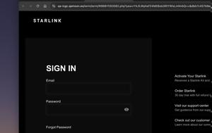 Scammers, Starlink