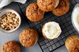 Carrot Cake Muffins, Ζουμερά,Carrot Cake Muffins, zoumera