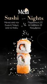 Sushi Nights,Mela Restaurant