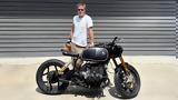 Μπραντ Πιτ, Πάθος, BMW R 80,brant pit, pathos, BMW R 80