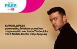 World Pass, Telekom, Δύο, COSMOTE, JustinTimberlake, T-Mobile Center, ΗΠΑ,World Pass, Telekom, dyo, COSMOTE, JustinTimberlake, T-Mobile Center, ipa