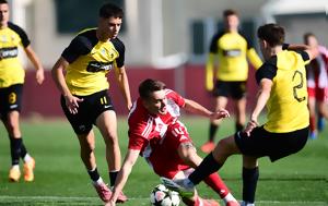 K17 AEK – K17 Ολυμπιακός 1-0, Χρυσή, Τσόμος, K17 AEK – K17 olybiakos 1-0, chrysi, tsomos