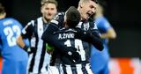 Ρίγας Σκόλα – ΠΑΟΚ 0-2, Ντεσόντοφ, Τσάλοφ,rigas skola – paok 0-2, ntesontof, tsalof